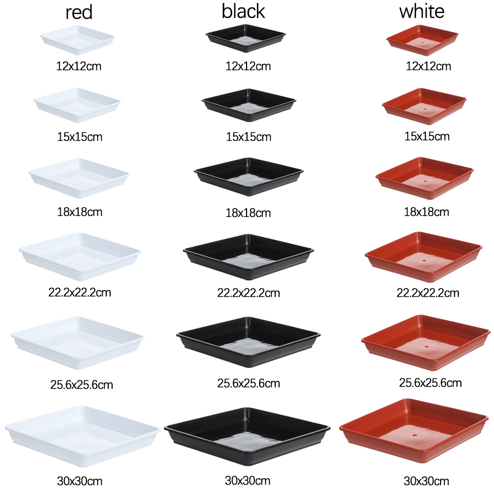 Drip Tray Saucer - 1 pièce : Soucoupe carrée en
