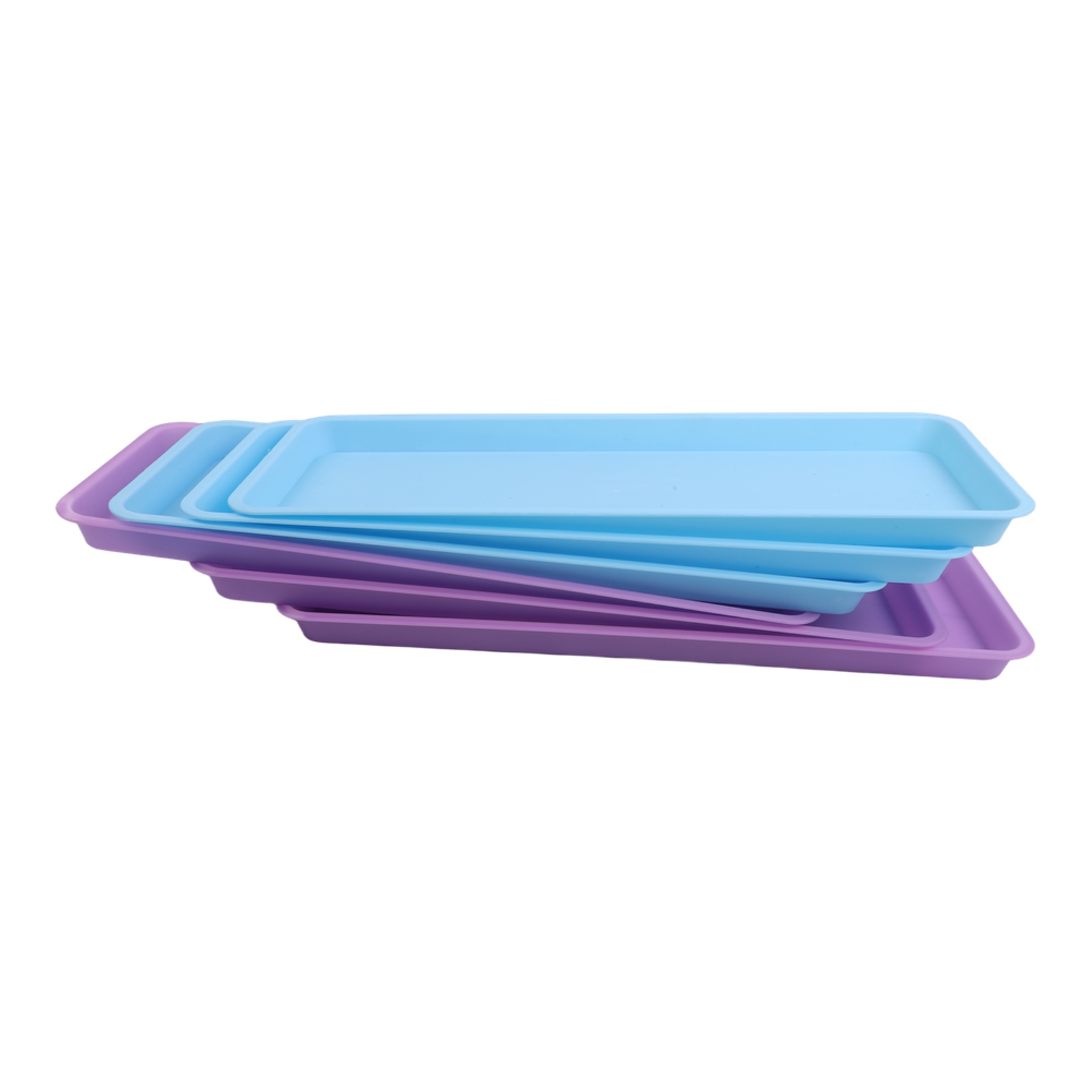 Drip Tray Saucer - 6 pièces de soucoupes rectangulaires en
