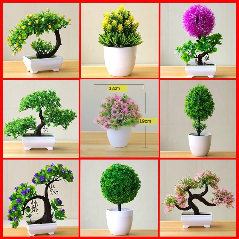 Bonsai Garden Kit - Petit arbre artificiel en pot, fausse