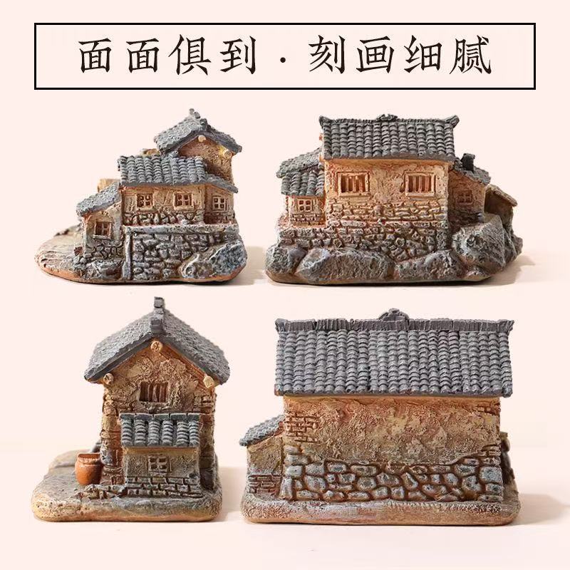Figurine de maison ancienne ru - Bonsai Garden China avis et prix