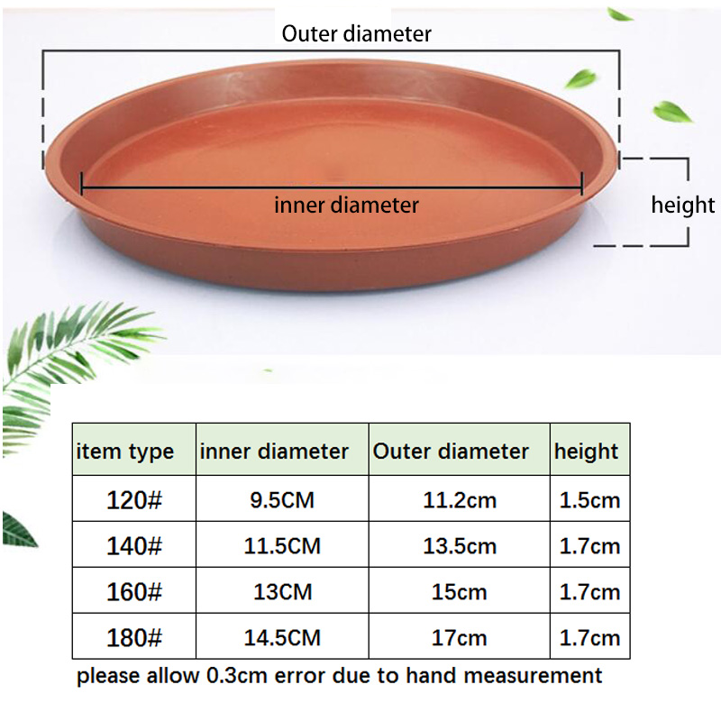 Plateau de Pot de fleur en pla - Drip Tray Saucer avis et prix
