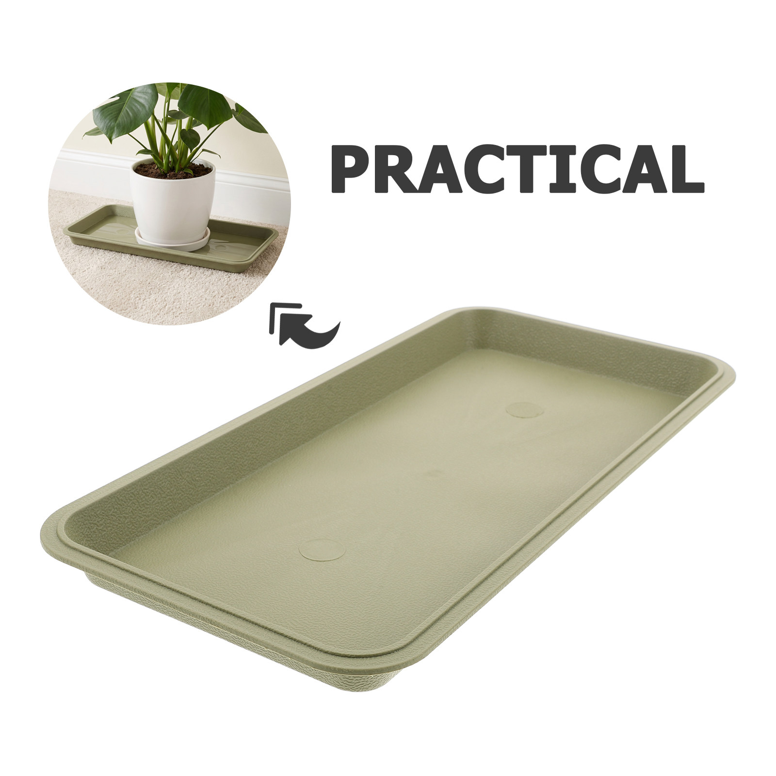 Plateau rectangulaire en plast - Drip Tray Saucer avis et prix