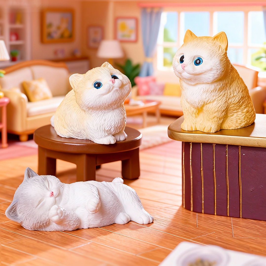 Petit chat mignon, modèle de d - Bonsai Garden Miniature avis et prix