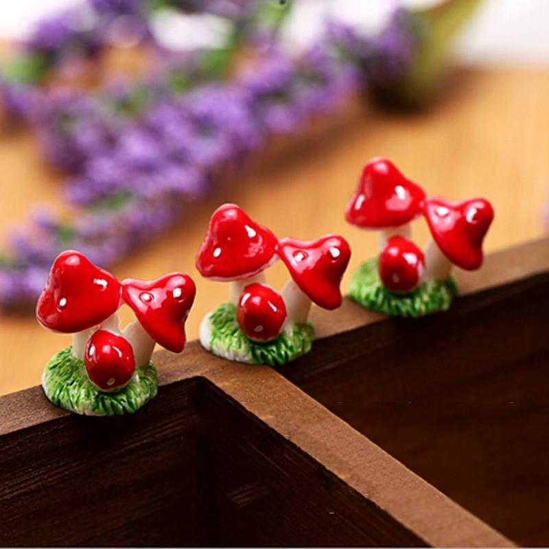 Mini champignons en résine, or - Bonsai Garden Kit avis et prix