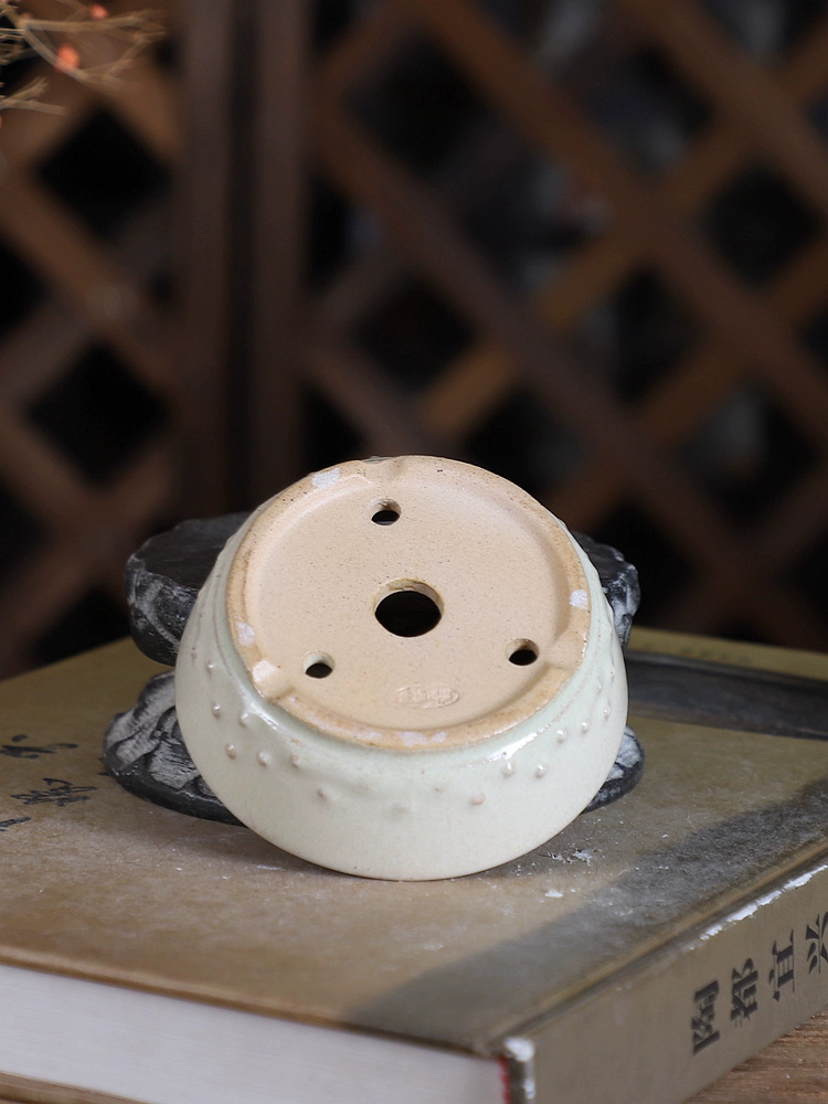 Pot à bonsaï rond émaillé en p - Bonsai Garden Kit avis et prix