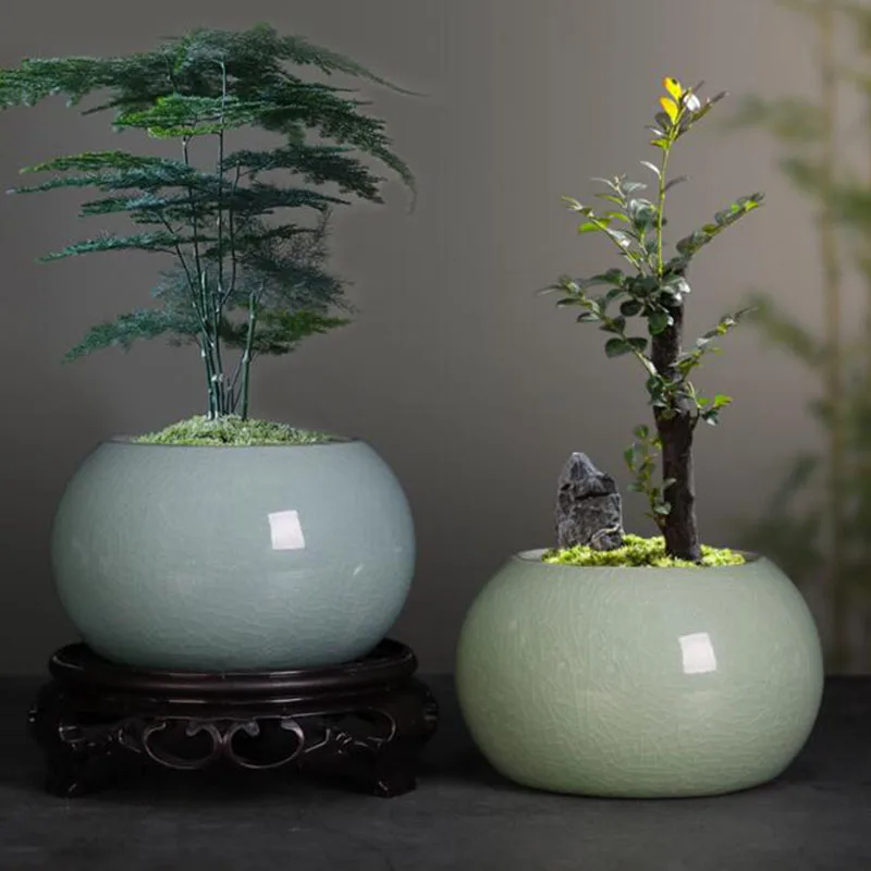 Pot de fleurs en céramique sty - Bonsai Garden Europe avis et prix