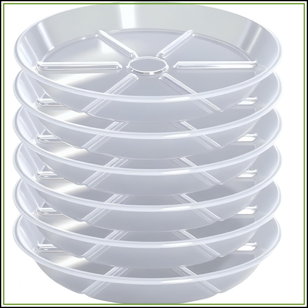 Lot de 6 soucoupes transparent - Drip Tray Saucer avis et prix